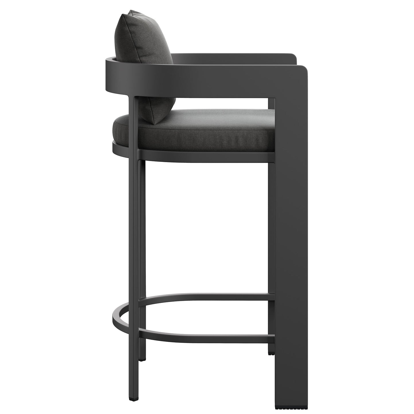Tahoe Outdoor Patio Patio Aluminum Bar Chair by Modway