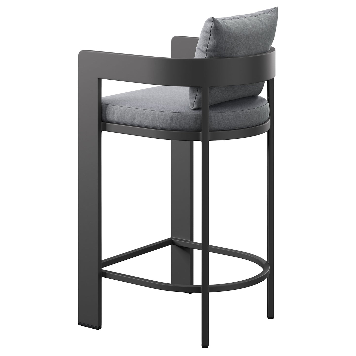 Tahoe Outdoor Patio Patio Aluminum Bar Chair by Modway