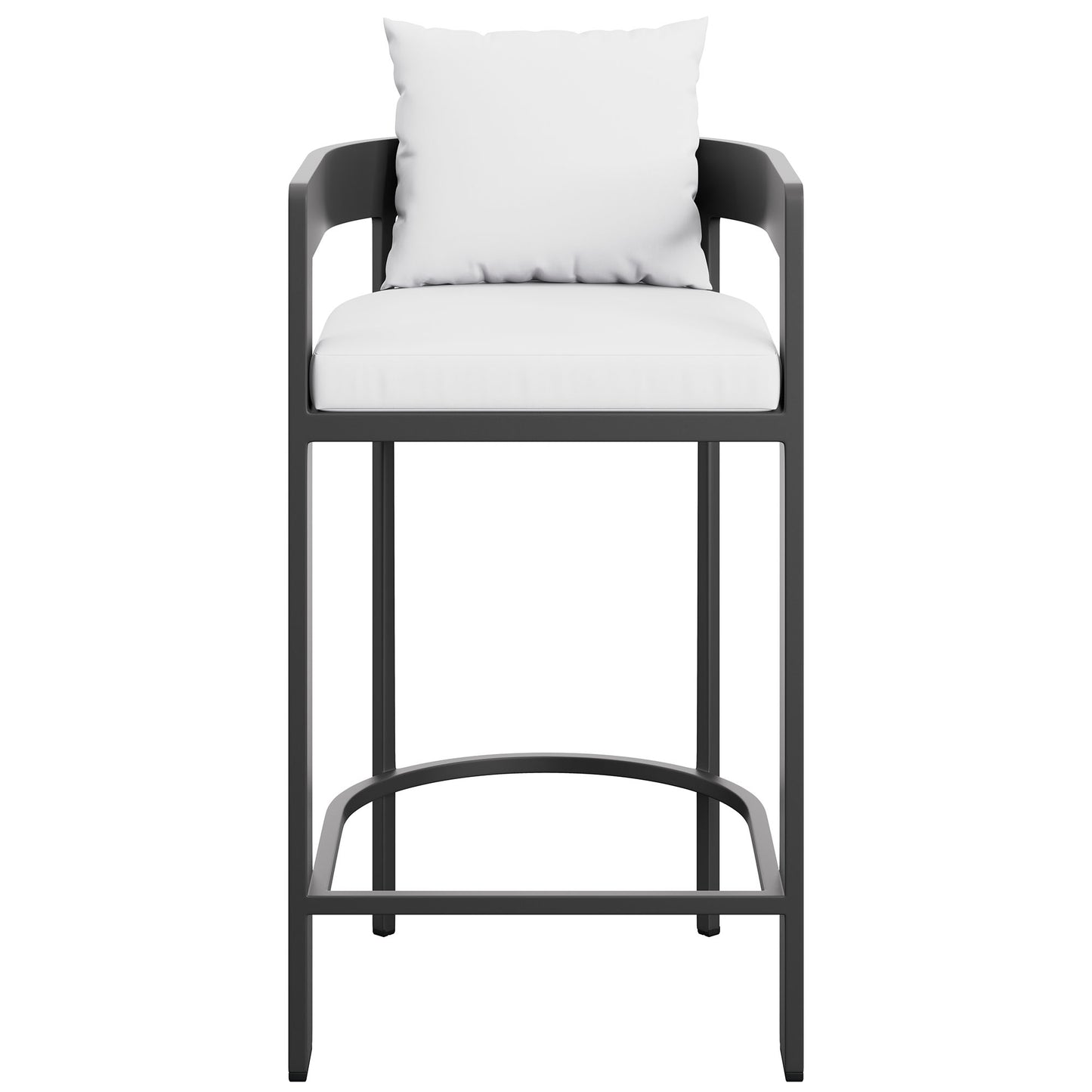 Tahoe Outdoor Patio Patio Aluminum Bar Chair by Modway