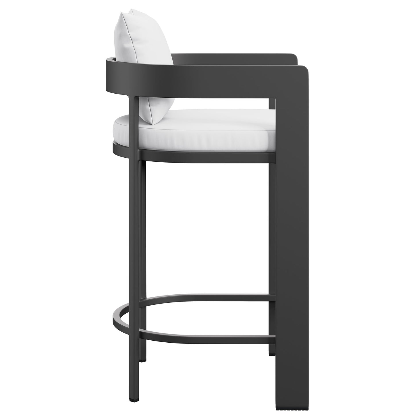 Tahoe Outdoor Patio Patio Aluminum Bar Chair by Modway