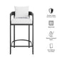 Tahoe Outdoor Patio Patio Aluminum Bar Chair by Modway