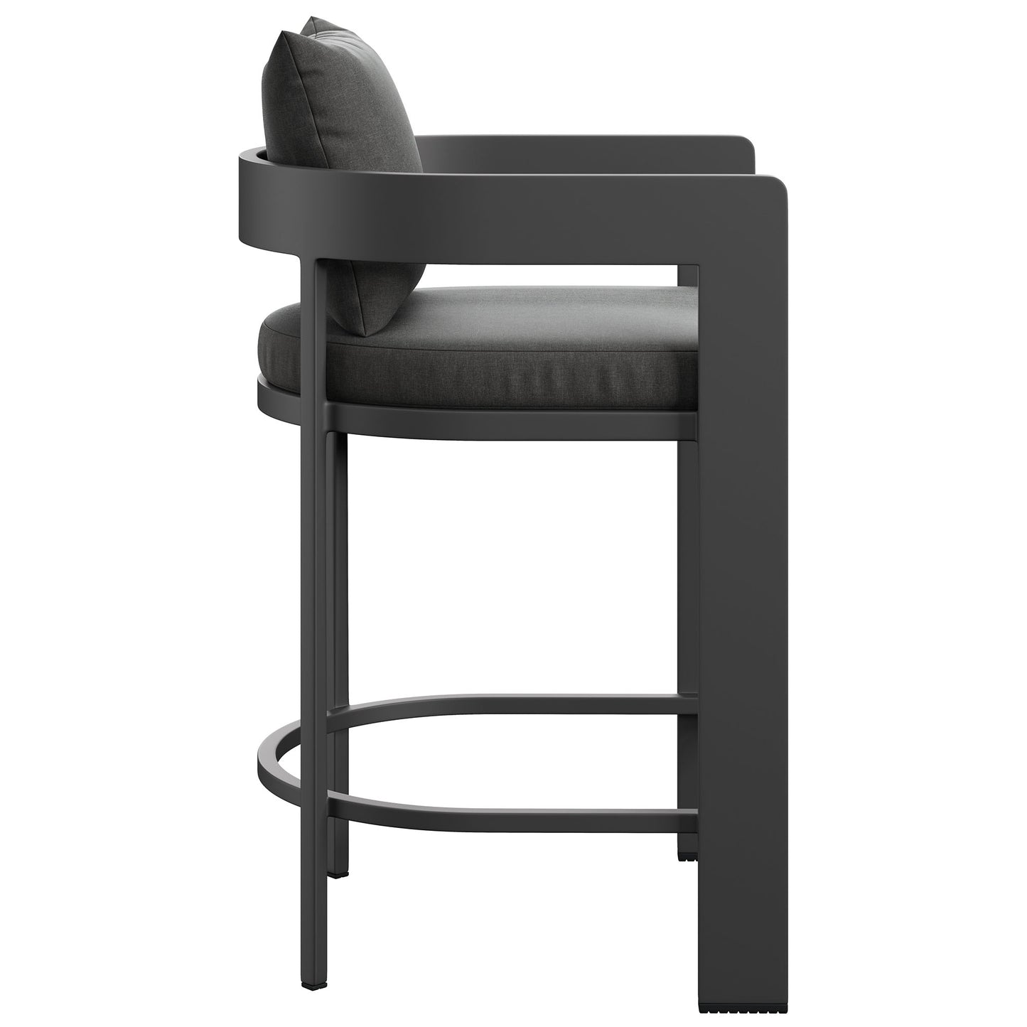 Tahoe Outdoor Patio Patio Aluminum Counter Stool by Modway