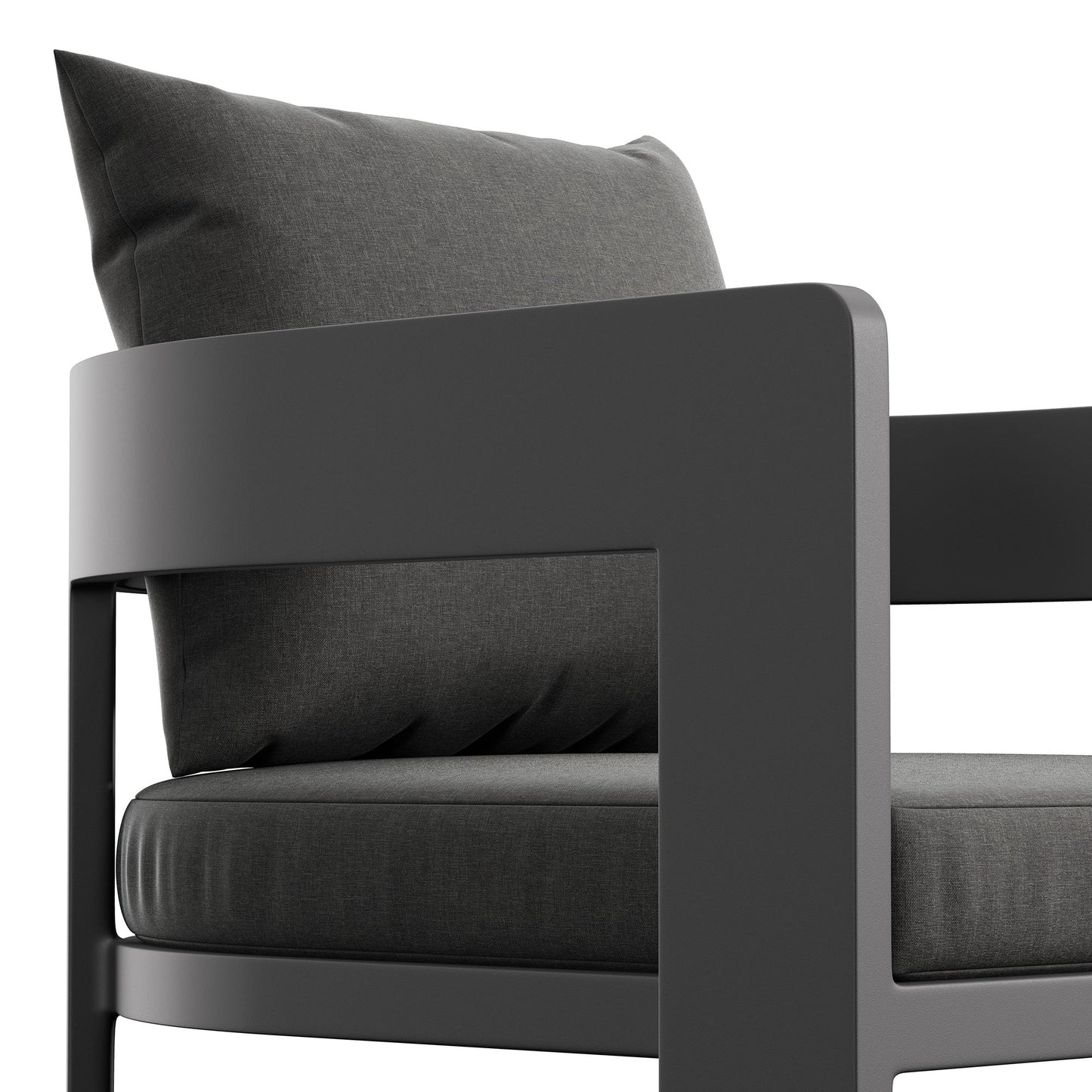 Tahoe Outdoor Patio Patio Aluminum Counter Stool by Modway