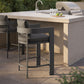 Tahoe Outdoor Patio Patio Aluminum Counter Stool by Modway