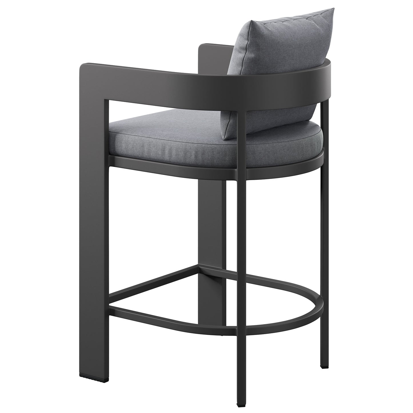 Tahoe Outdoor Patio Patio Aluminum Counter Stool by Modway