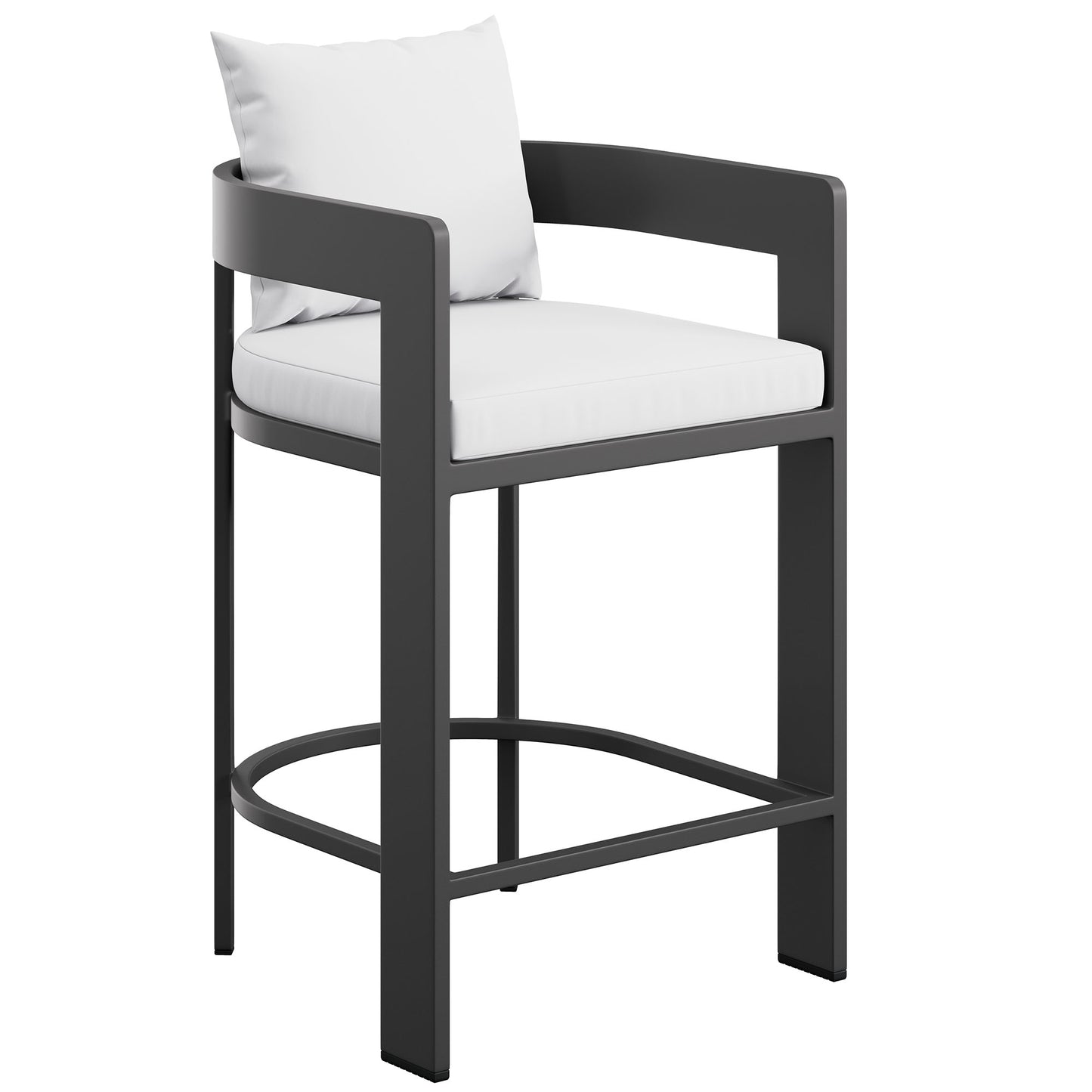 Tahoe Outdoor Patio Patio Aluminum Counter Stool by Modway