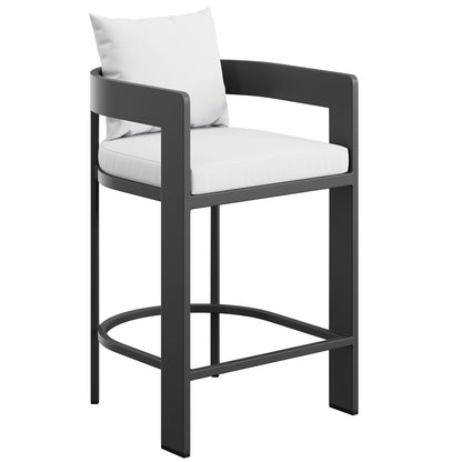 Tahoe Outdoor Patio Patio Aluminum Counter Stool by Modway