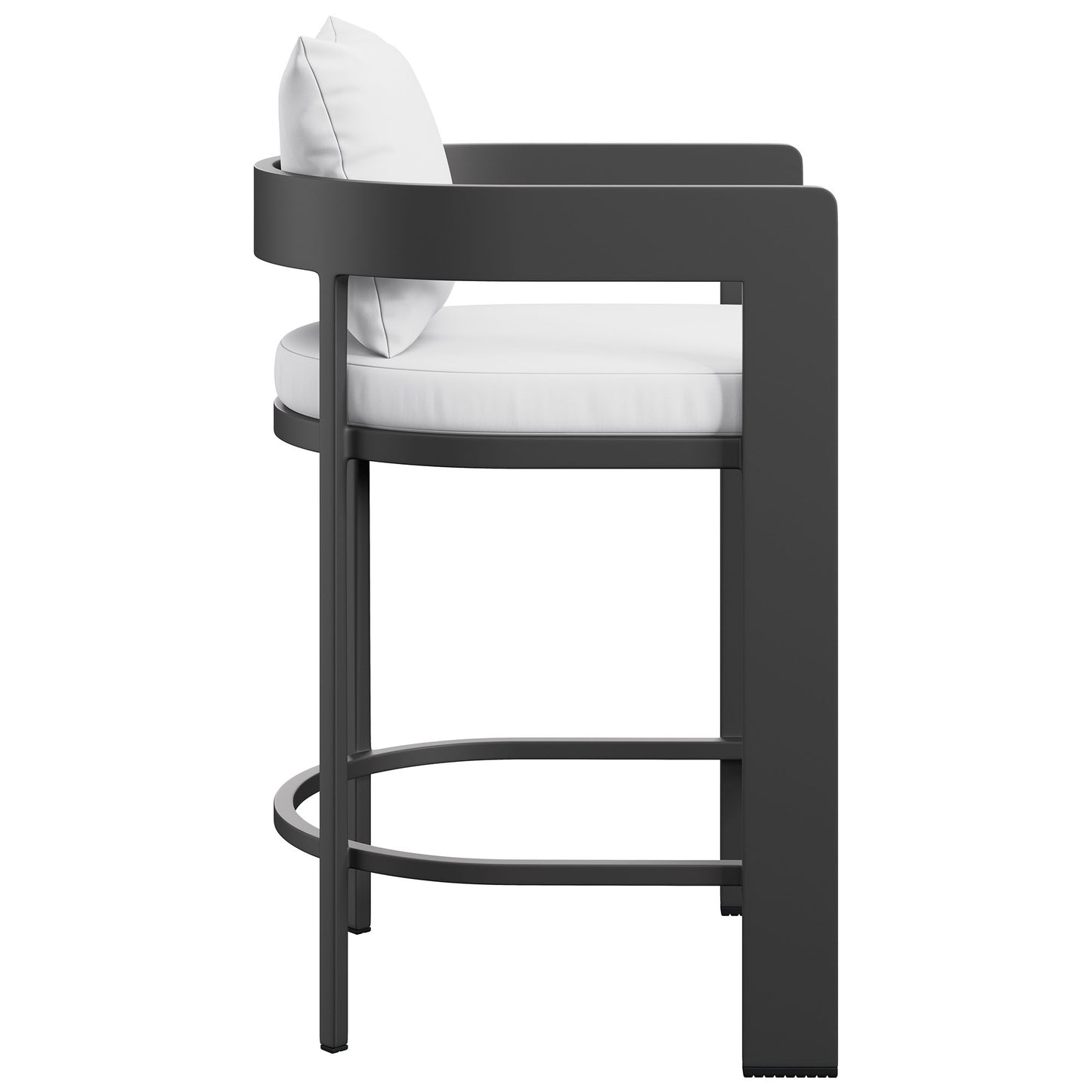 Tahoe Outdoor Patio Patio Aluminum Counter Stool by Modway