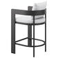 Tahoe Outdoor Patio Patio Aluminum Counter Stool by Modway