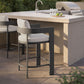 Tahoe Outdoor Patio Patio Aluminum Counter Stool by Modway