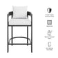 Tahoe Outdoor Patio Patio Aluminum Counter Stool by Modway