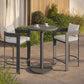Tahoe 3-Piece Outdoor Patio Aluminum Bar Set by Modway