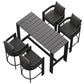 Tahoe 5-Piece Outdoor Patio Bar Table Set by Modway