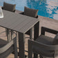 Tahoe 5-Piece Outdoor Patio Bar Table Set by Modway