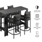 Tahoe 5-Piece Outdoor Patio Bar Table Set by Modway