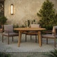 Cielo 59" Sunburst Outdoor Patio Teak Dining Table by Modway