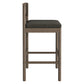 Eleni Outdoor Patio Teak Wood Bar Stools Set of 2 by Modway