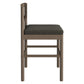 Eleni Outdoor Patio Teak Wood Counter Stools Set of 2 by Modway
