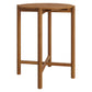 Eleni Round 35 Inch Outdoor Patio Teak Wood Round Bar Table by Modway