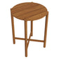 Eleni Round 35 Inch Outdoor Patio Teak Wood Round Bar Table by Modway