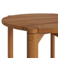 Eleni Round 35 Inch Outdoor Patio Teak Wood Round Bar Table by Modway