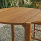 Eleni Round 35 Inch Outdoor Patio Teak Wood Round Bar Table by Modway