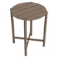 Eleni Round 35 Inch Outdoor Patio Teak Wood Round Bar Table by Modway