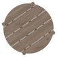 Eleni Round 35 Inch Outdoor Patio Teak Wood Round Bar Table by Modway