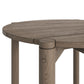 Eleni Round 35 Inch Outdoor Patio Teak Wood Round Bar Table by Modway
