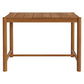 Eleni Rectangle 56-Inch Outdoor Patio Teak Wood Rectangular Bar Table by Modway