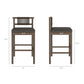 Eleni 3-Piece Outdoor Patio Teak Wood Bar Set by Modway