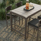 Eleni 5-Piece Outdoor Patio Teak Wood Bar Set by Modway