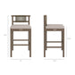Eleni 5-Piece Outdoor Patio Teak Wood Bar Set by Modway