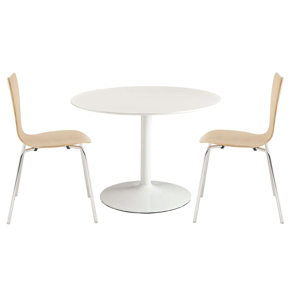 Revolve 3 Piece Dining Set by Modway | Dining Sets | Modishstore - 1
