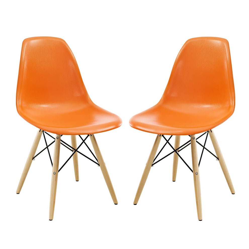 Modway Pyramid Dining Side Chairs Set of 2 - EEI-928 | Dining Chairs | Modishstore - 16