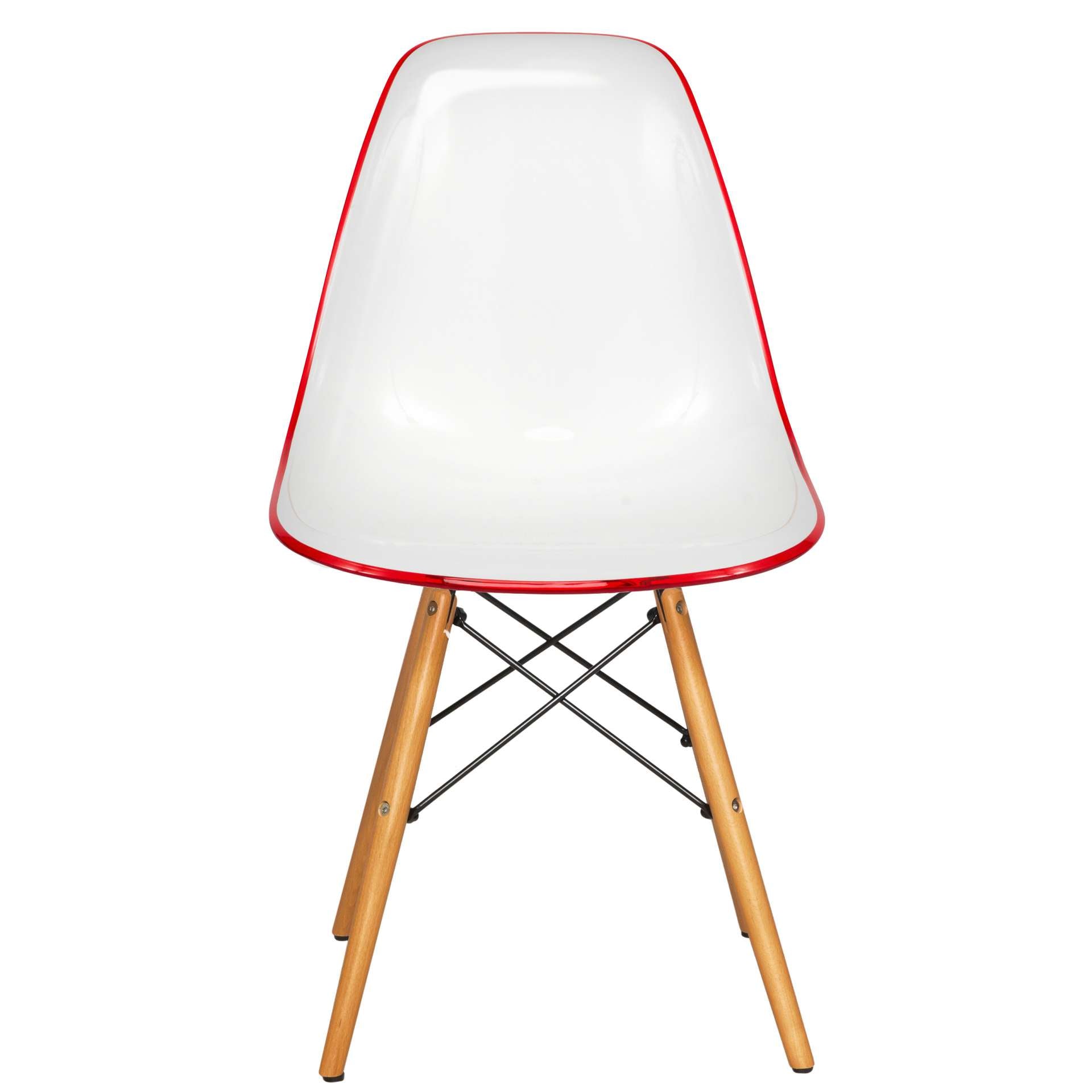 LeisureMod Dover Plastic Molded Dining Side Chair - EP19WBU | Dining Chairs | Modishstore - 15