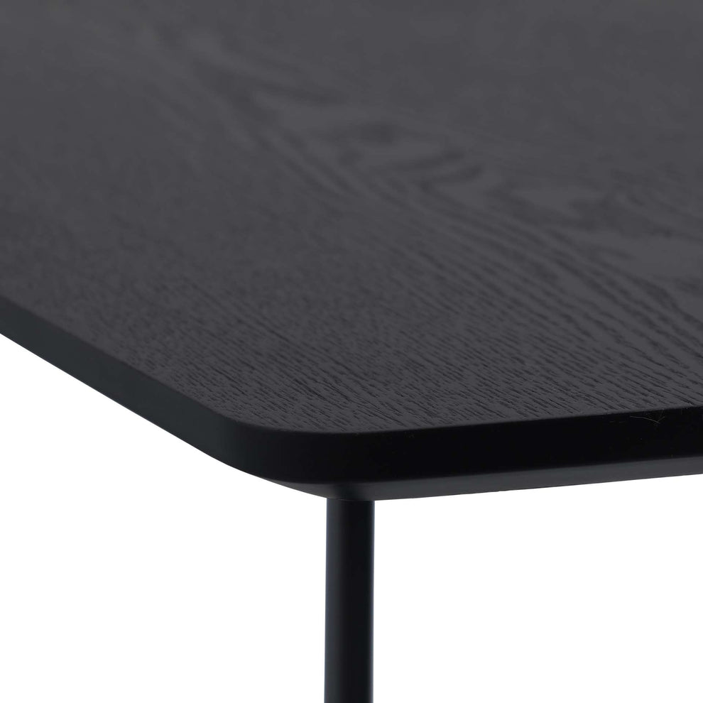 LeisureMod Elmwood Modern Wood Top Coffee Table With Iron Base | Coffee Tables | Modishstore - 8