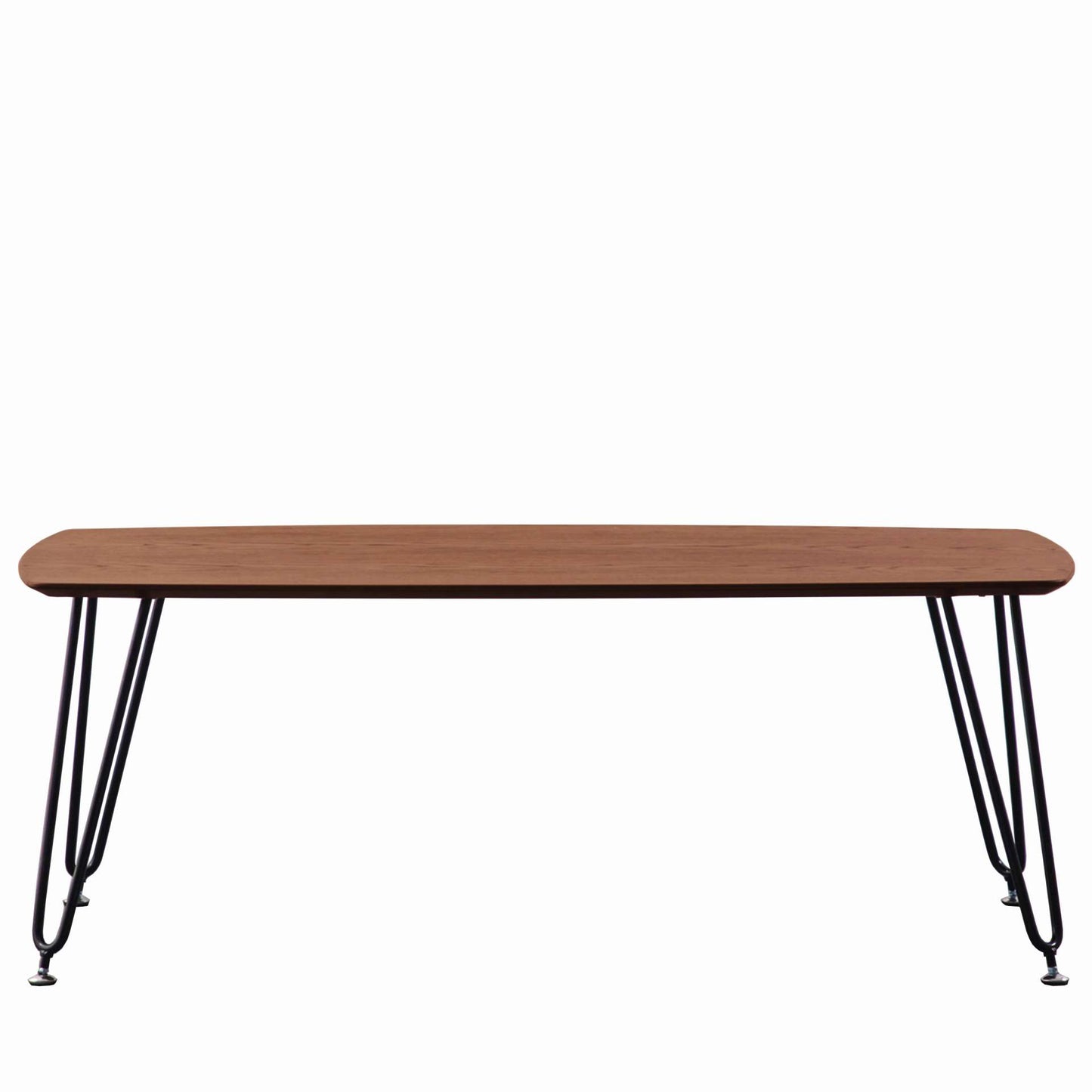 LeisureMod Elmwood Modern Wood Top Coffee Table With Iron Base | Coffee Tables | Modishstore - 32
