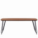 LeisureMod Elmwood Modern Wood Top Coffee Table With Iron Base | Coffee Tables | Modishstore - 32