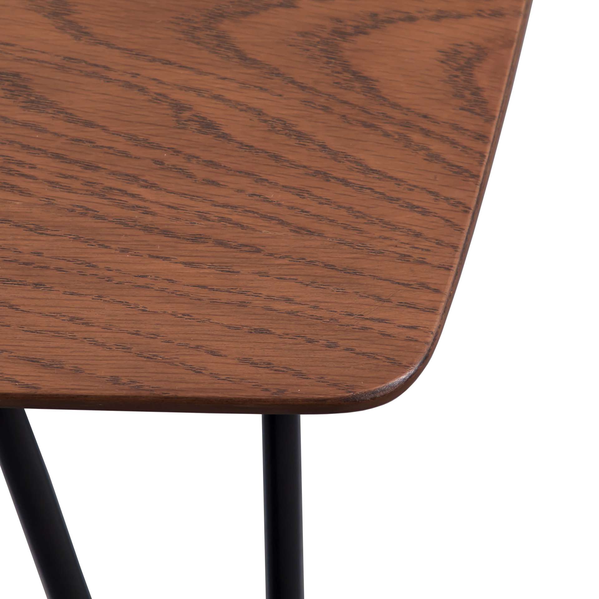 LeisureMod Elmwood Modern Wood Top Coffee Table With Iron Base | Coffee Tables | Modishstore - 36