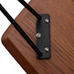 LeisureMod Elmwood Modern Wood Top Coffee Table With Iron Base | Coffee Tables | Modishstore - 35