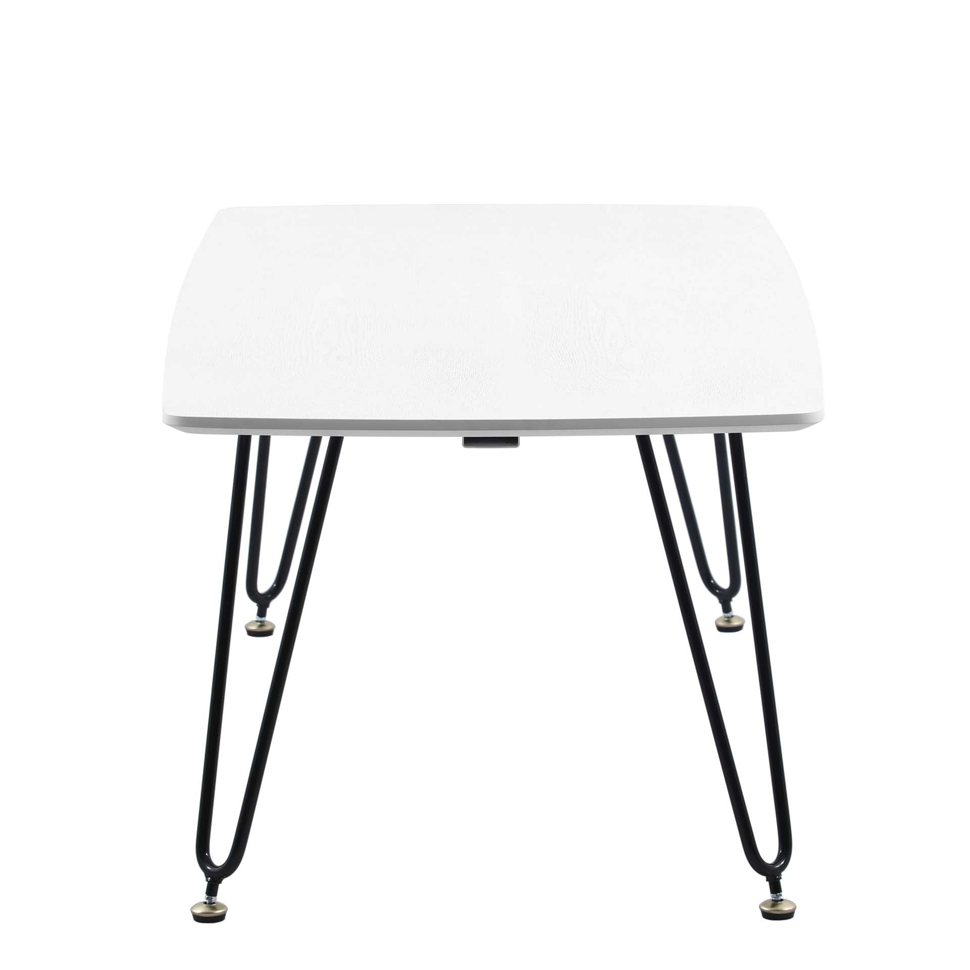 LeisureMod Elmwood Modern Wood Top Coffee Table With Iron Base | Coffee Tables | Modishstore - 26