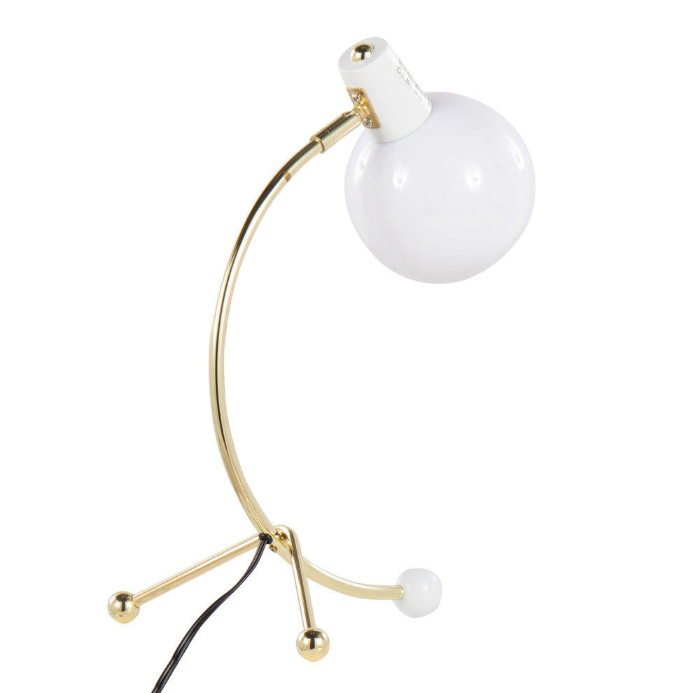 Eileen Task Lamp By LumiSource - LTB-EILEEN AUW | Table Lamps | Modishstore - 4