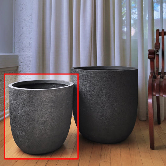Distressed Texture: Omi Grey DK, SM By Gold Leaf | Planters, Troughs & Cachepots | Modishstore - 1
