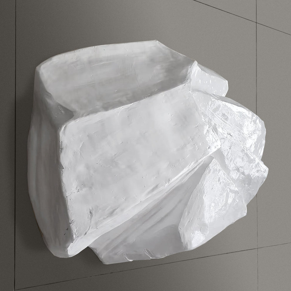 Brutalist Wall Art, White (additional freight charges required) By Gold Leaf | Wall Art | Modishstore - 4