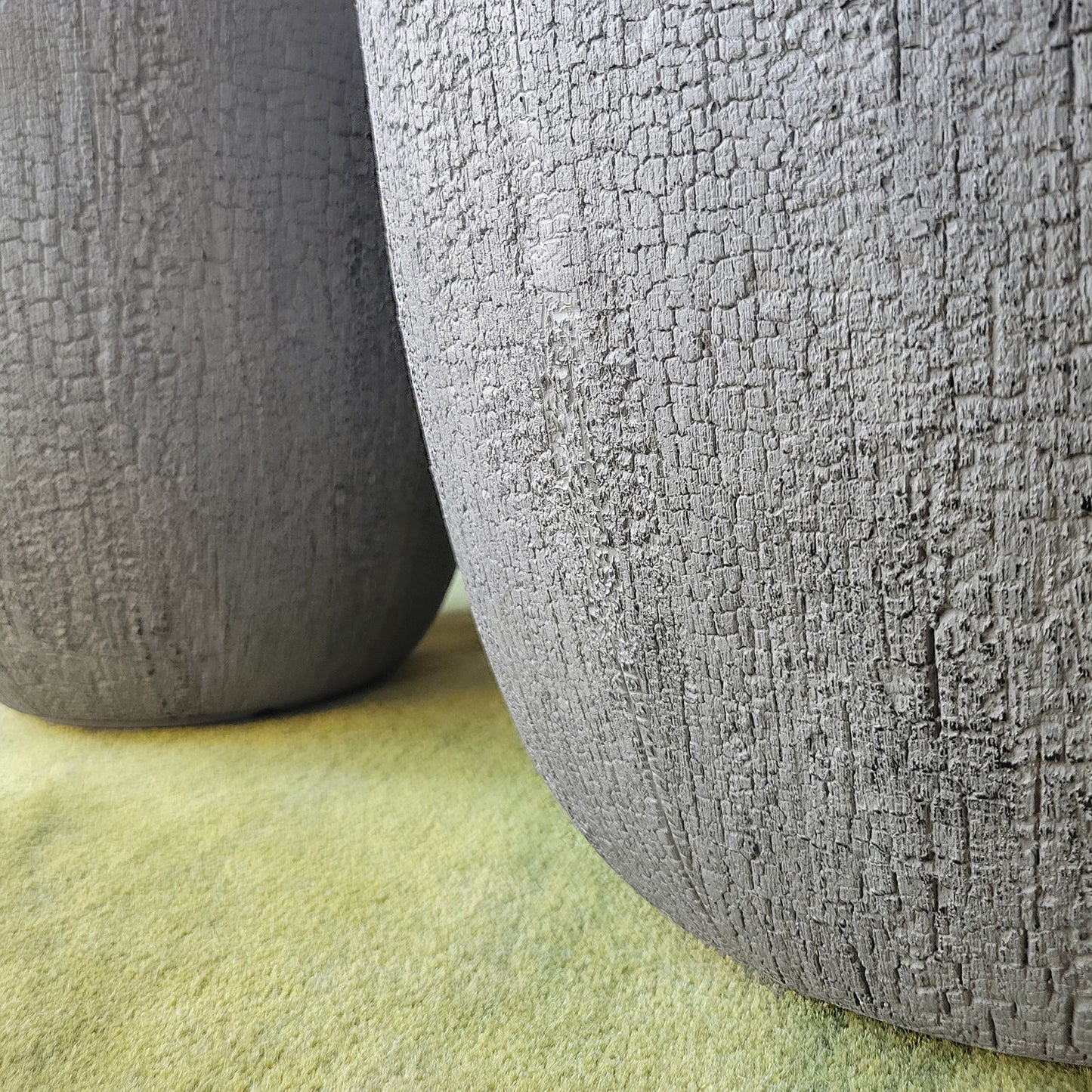 Distressed Texture: Sugi Grey, LG By Gold Leaf | Planters, Troughs & Cachepots | Modishstore - 4