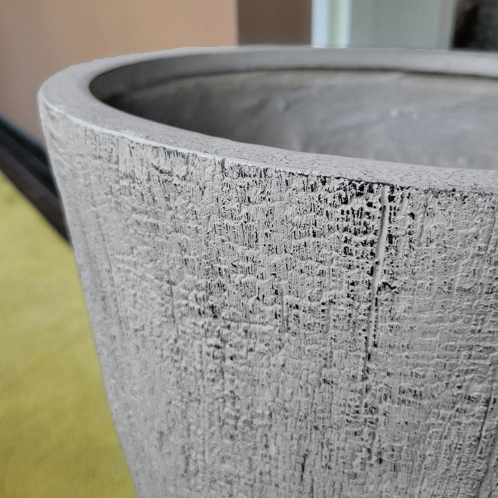 Distressed Texture: Sugi Grey, LG By Gold Leaf | Planters, Troughs & Cachepots | Modishstore - 3