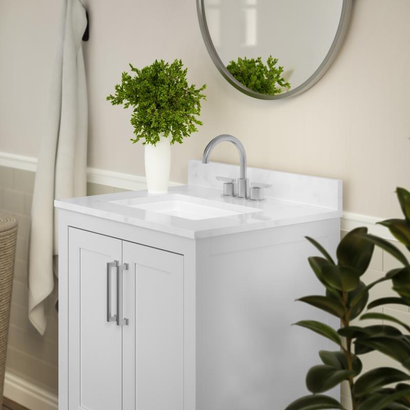 Vega 24 Inch Bathroom Vanity with Sink Combo By Flash Furniture | Bathroom Accessories | Modishstore - 2
