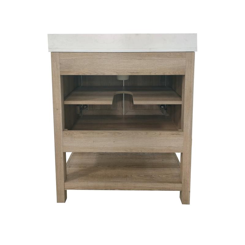 Vega 30 Inch Bathroom Vanity with Sink Combo By Flash Furniture | Bathroom Accessories | Modishstore - 25