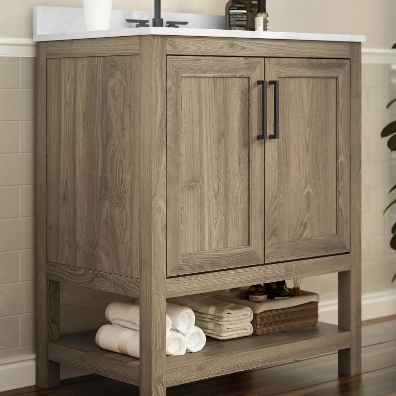 Vega 30 Inch Bathroom Vanity with Sink Combo By Flash Furniture | Bathroom Accessories | Modishstore - 31